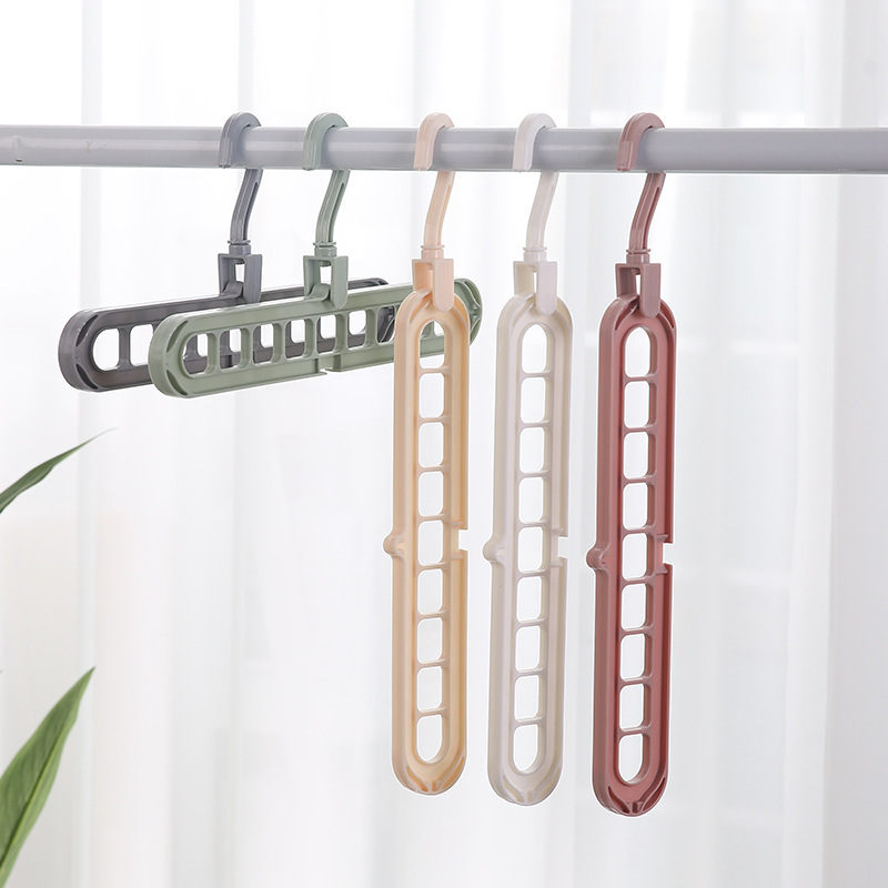 9 Hole Magic Hanger Hanger Folding Nine Hole Hanger