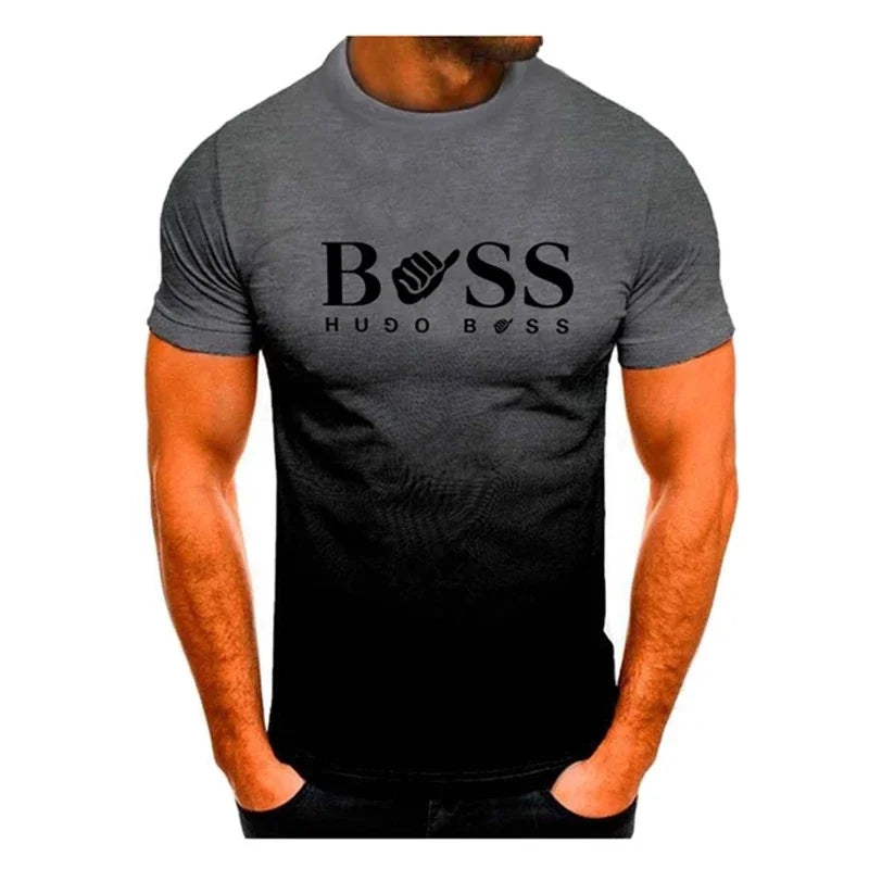 Summer Men's Clothing  Prin T-Shirt