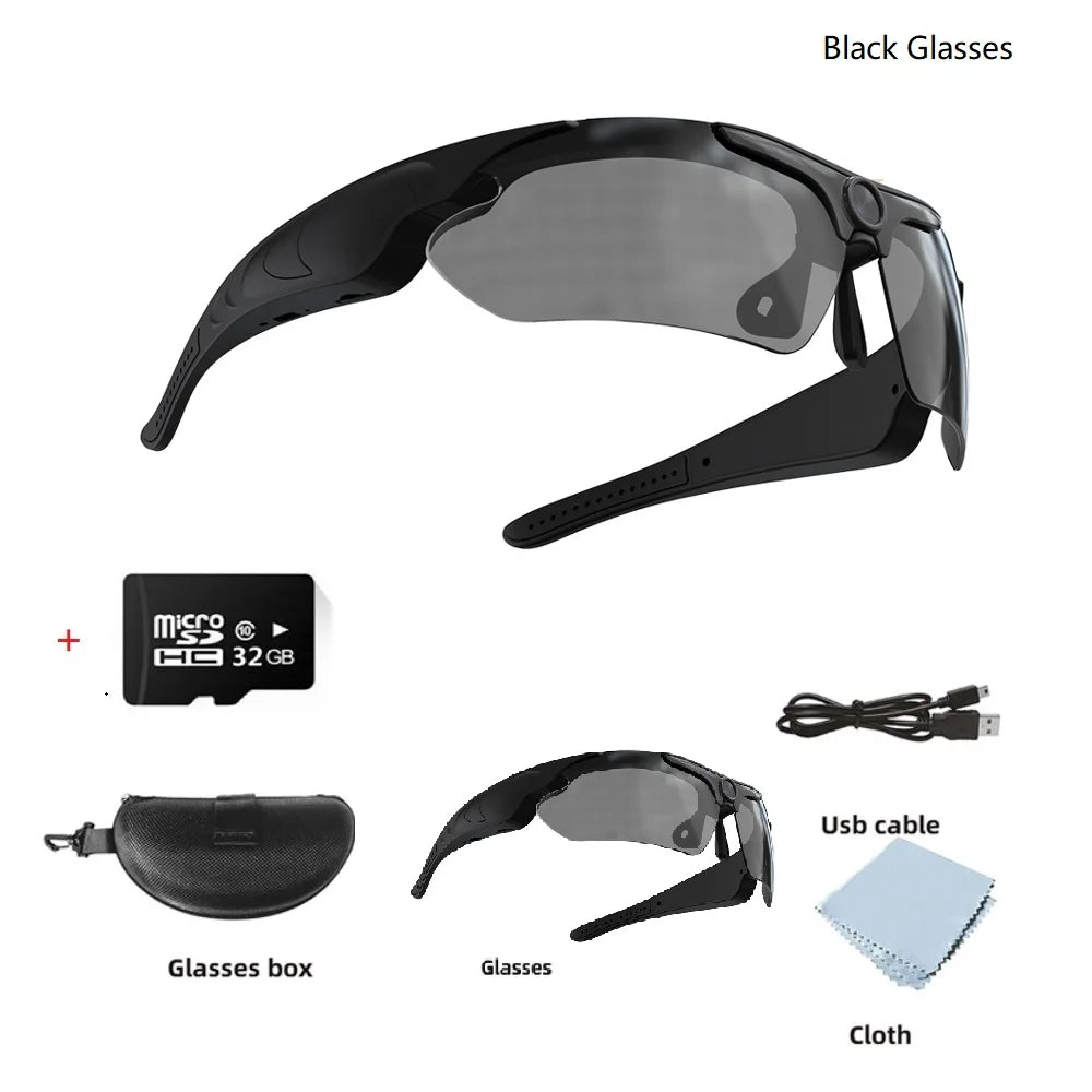 HD 1080P Glasses Mini Camera