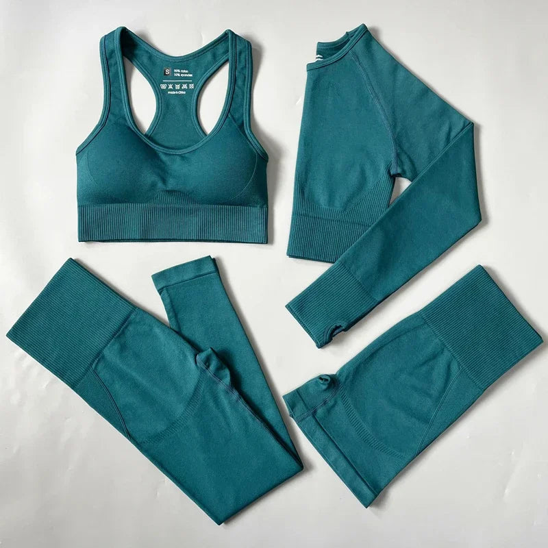 Seamless Women Yoga Set Clothing