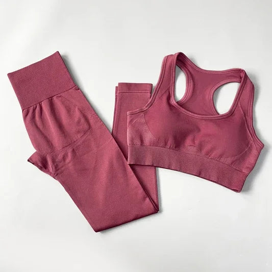 Seamless Women Yoga Set Clothing