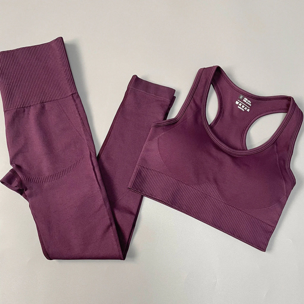 Seamless Women Yoga Set Clothing