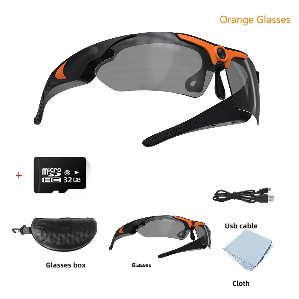 HD 1080P Glasses Mini Camera