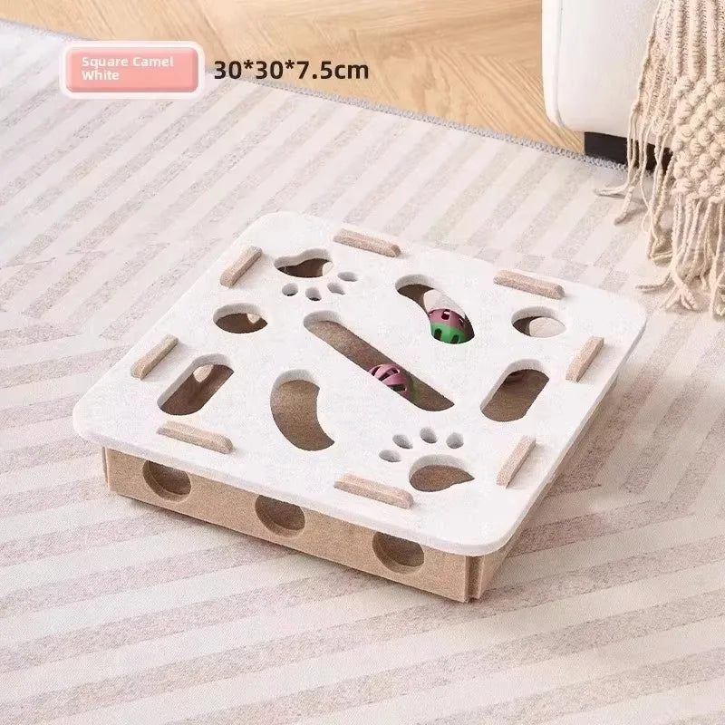Interactive Cat Puzzle Maze
