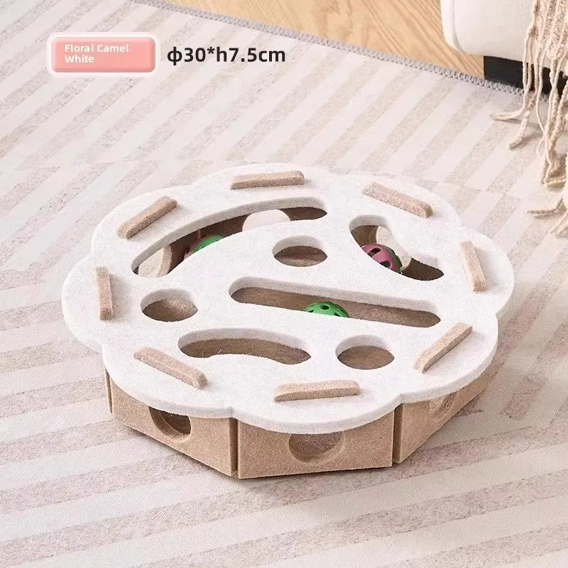 Interactive Cat Puzzle Maze