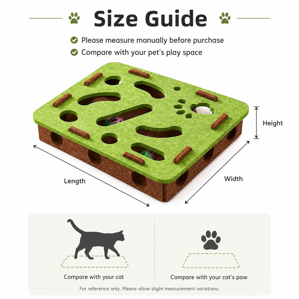 Interactive Cat Puzzle Maze