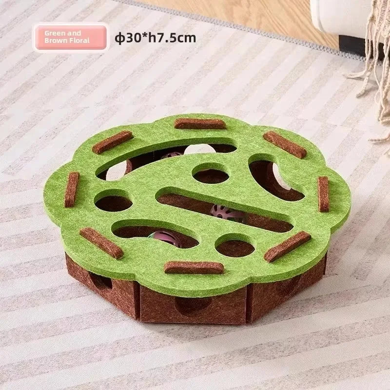 Interactive Cat Puzzle Maze
