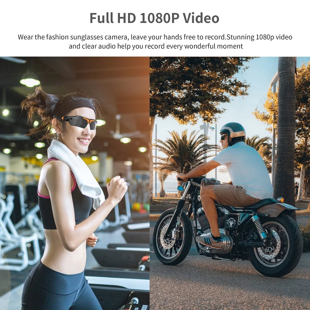 HD 1080P Glasses Mini Camera
