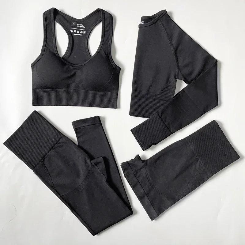 Seamless Women Yoga Set Clothing