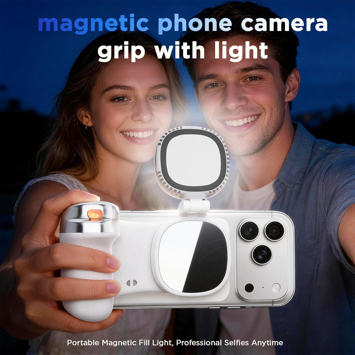 Magnetic Phone Camera Grip