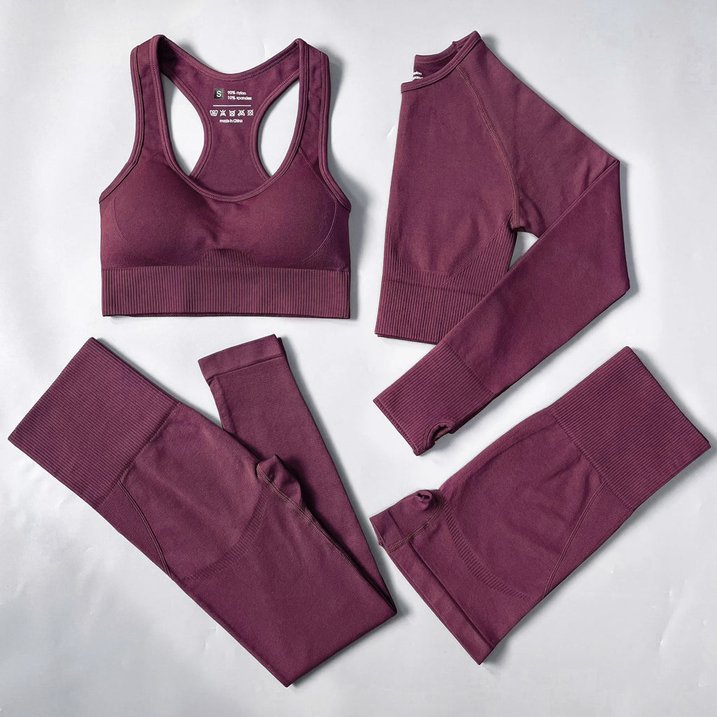 Seamless Women Yoga Set Clothing