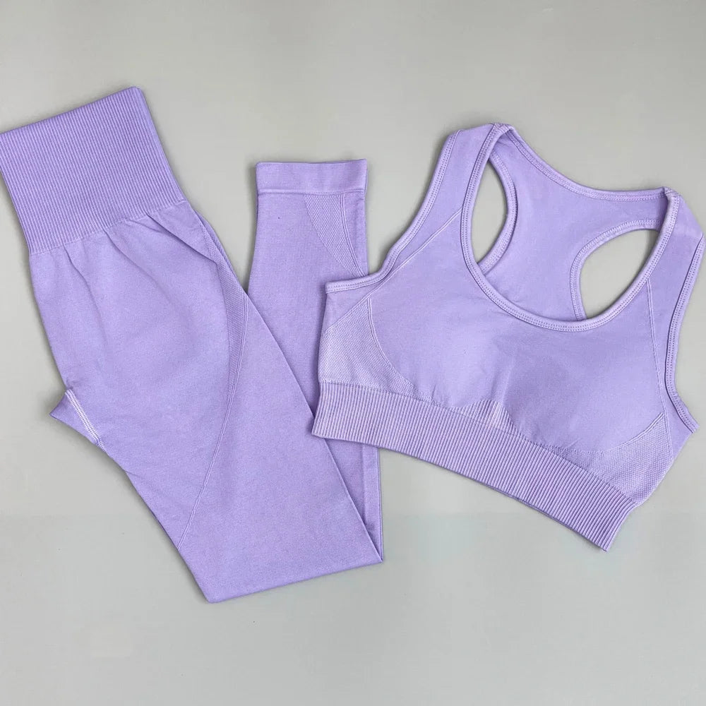 Seamless Women Yoga Set Clothing