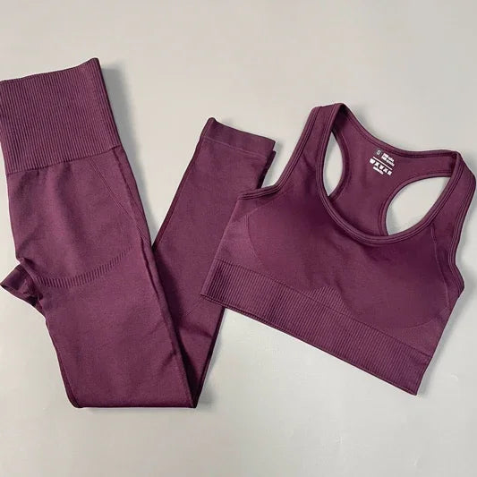 Seamless Women Yoga Set Clothing