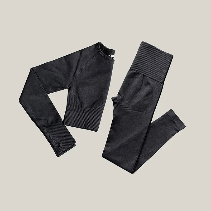 Seamless Women Yoga Set Clothing