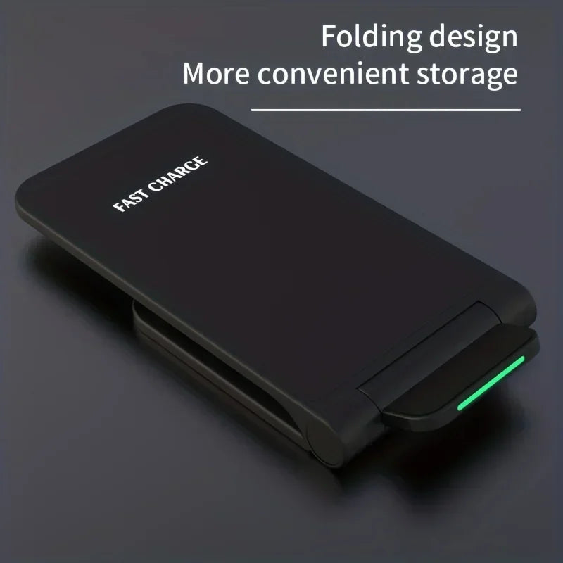 30W Foldable Wireless Charger Stand Pad For iPhones