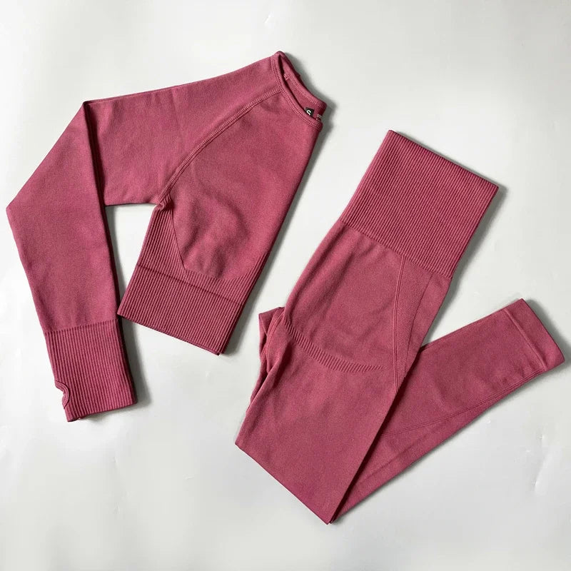 Seamless Women Yoga Set Clothing