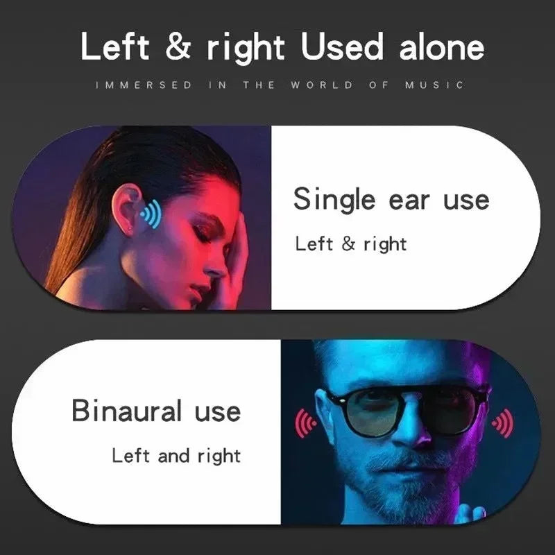 T75 Bone Conduction Wireless Bluetooth