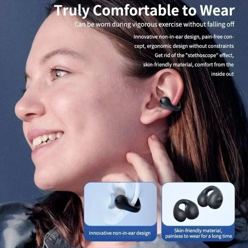 T75 Bone Conduction Wireless Bluetooth