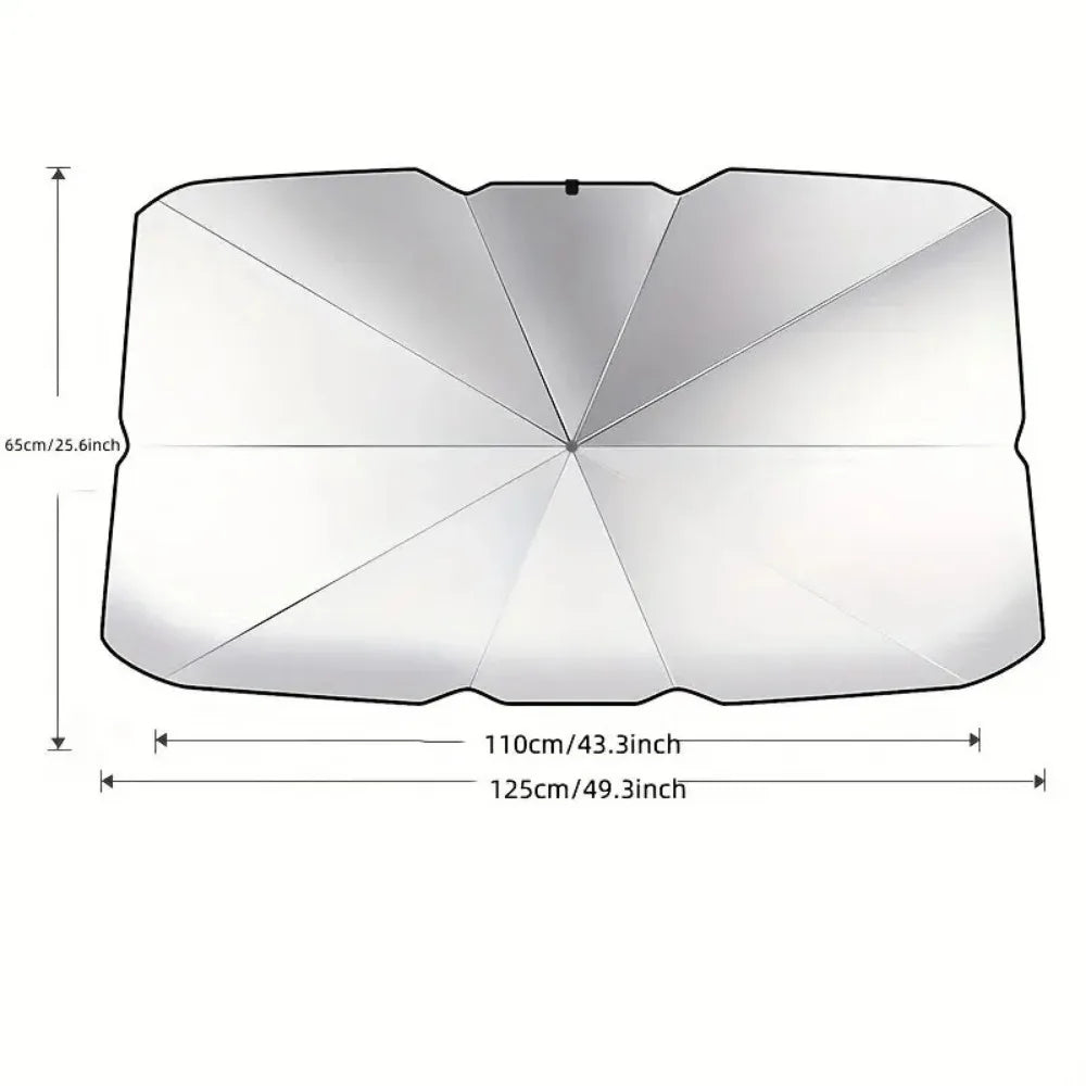 Car Front Windshield Sunshade Umbrella