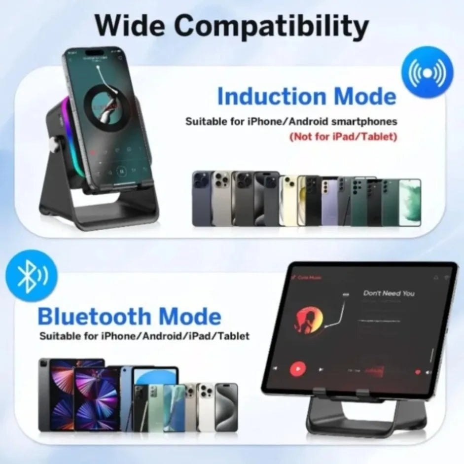 5 IN 1 Auto Wireless Charger