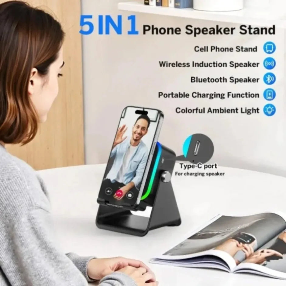 5 IN 1 Auto Wireless Charger