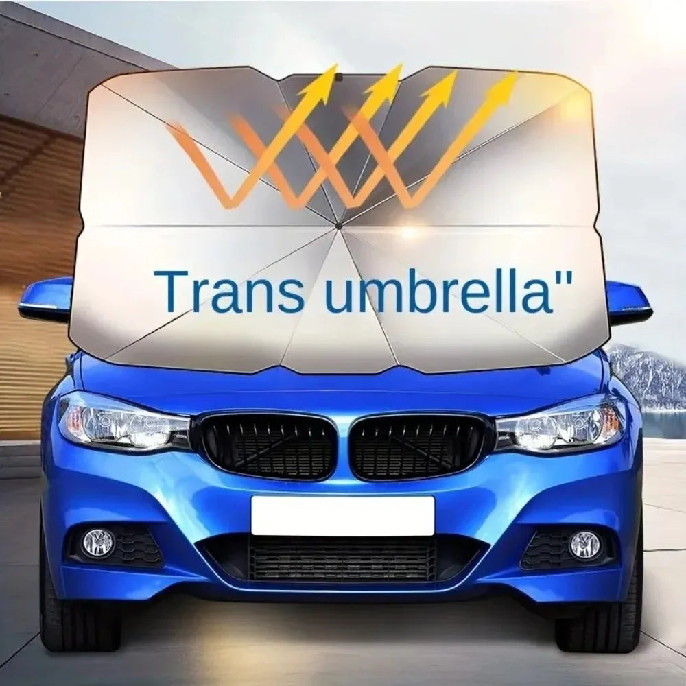 Car Front Windshield Sunshade Umbrella