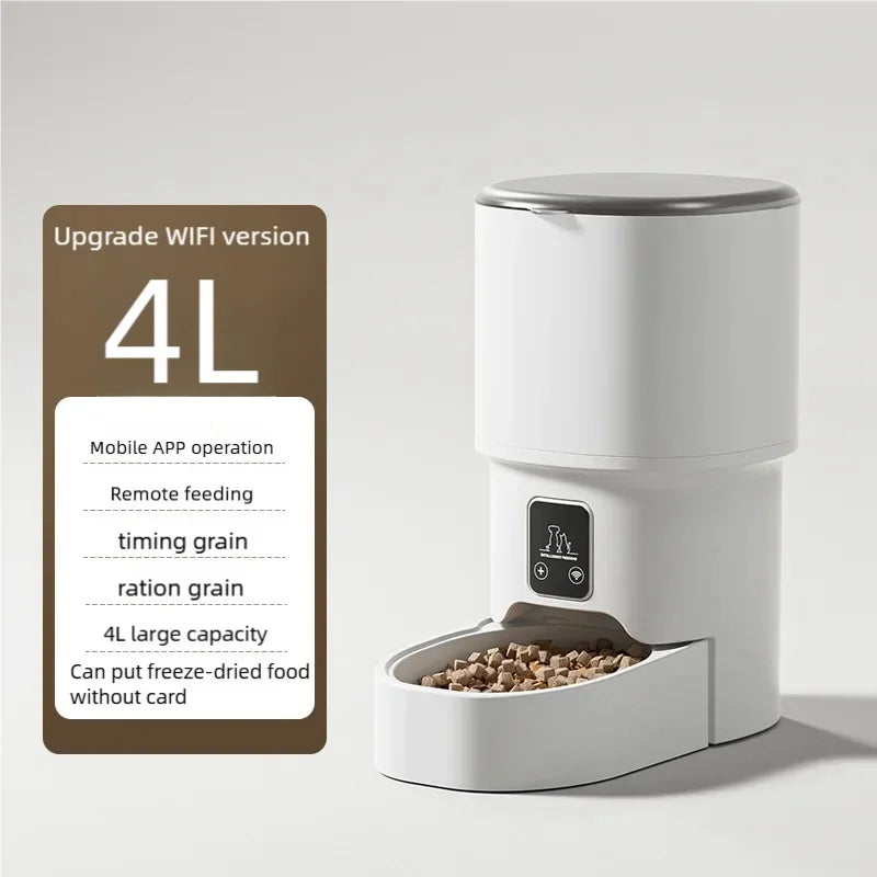 4L Smart Pet Feeder Automatic