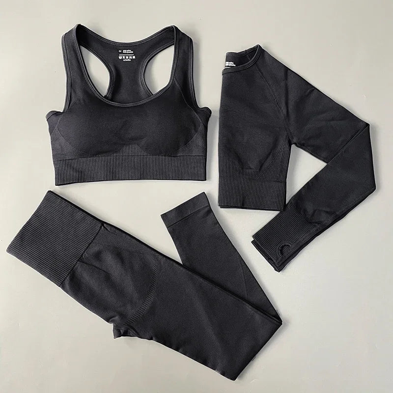 Seamless Women Yoga Set Clothing