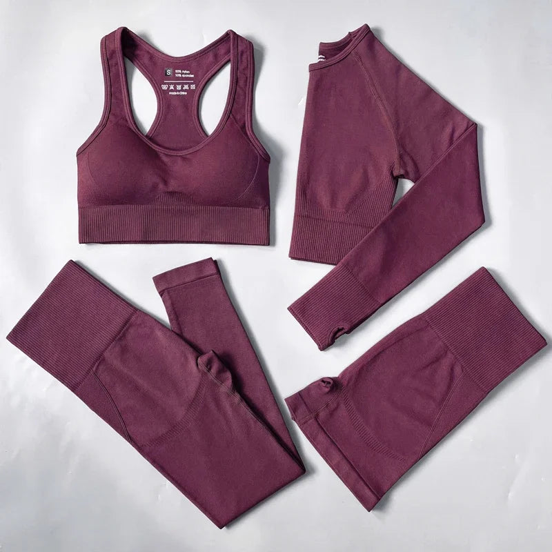 Seamless Women Yoga Set Clothing