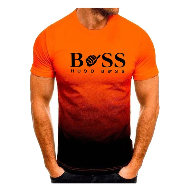 Summer Men's Clothing  Prin T-Shirt