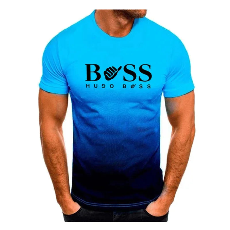 Summer Men's Clothing  Prin T-Shirt