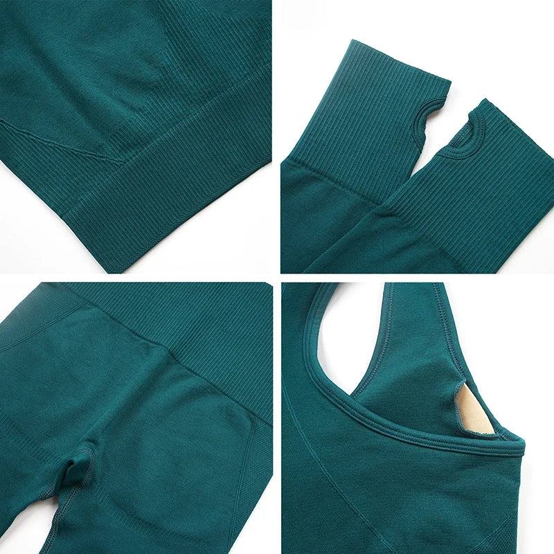 Seamless Women Yoga Set Clothing