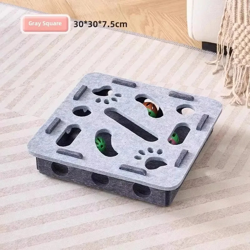 Interactive Cat Puzzle Maze