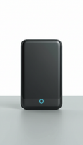 SleekCharge portable brushed aluminum power bank