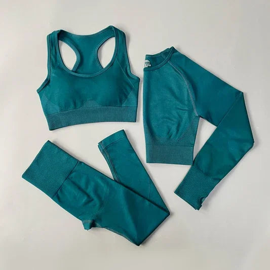 Seamless Women Yoga Set Clothing