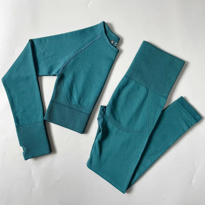 Seamless Women Yoga Set Clothing