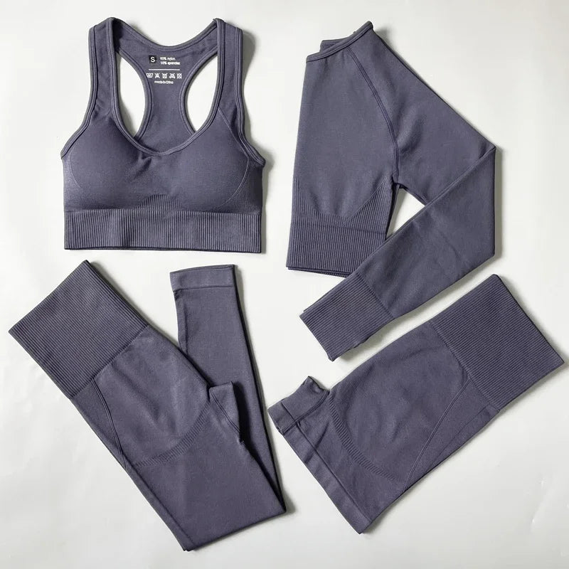 Seamless Women Yoga Set Clothing