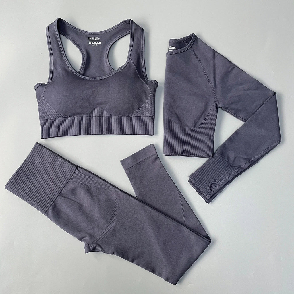 Seamless Women Yoga Set Clothing