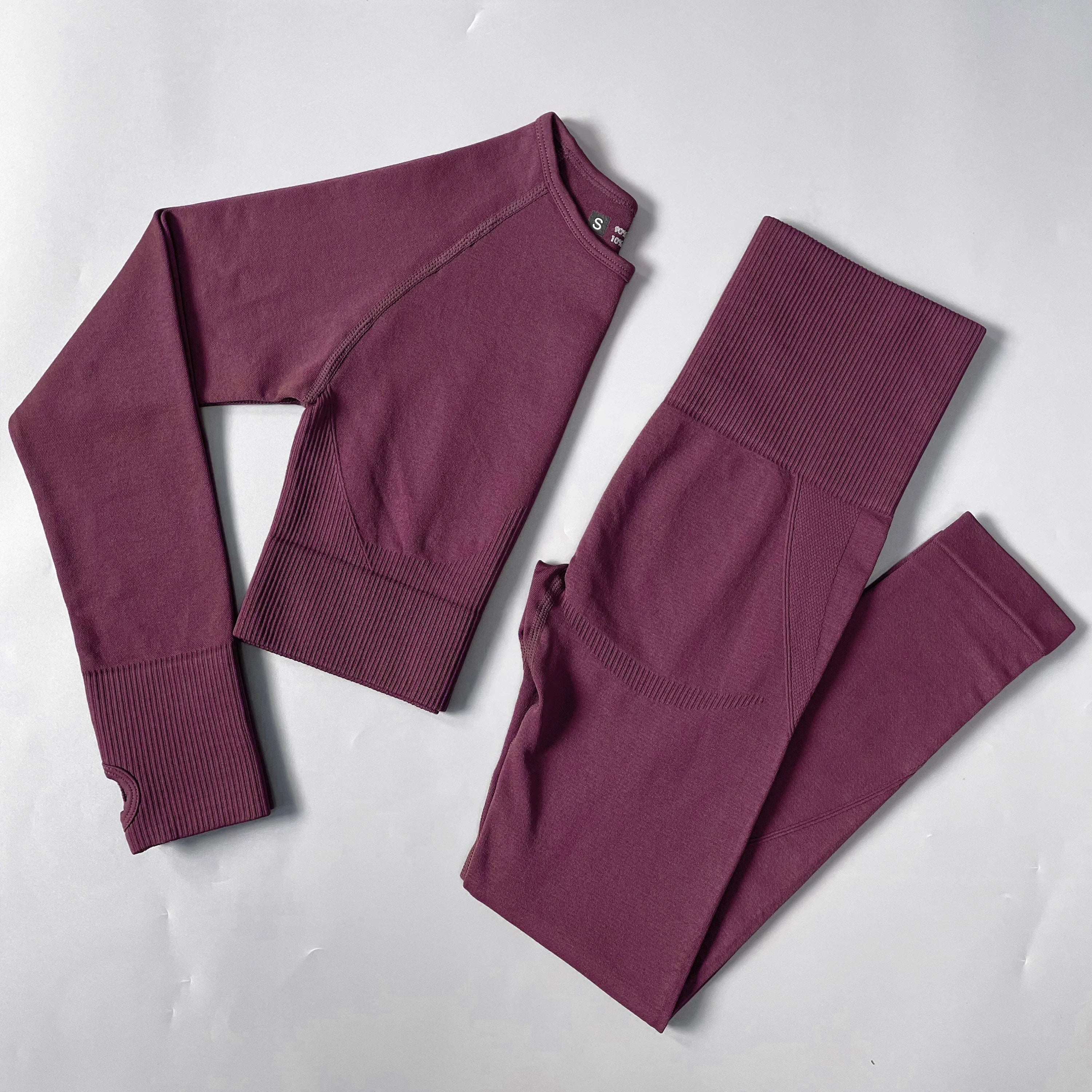 Seamless Women Yoga Set Clothing