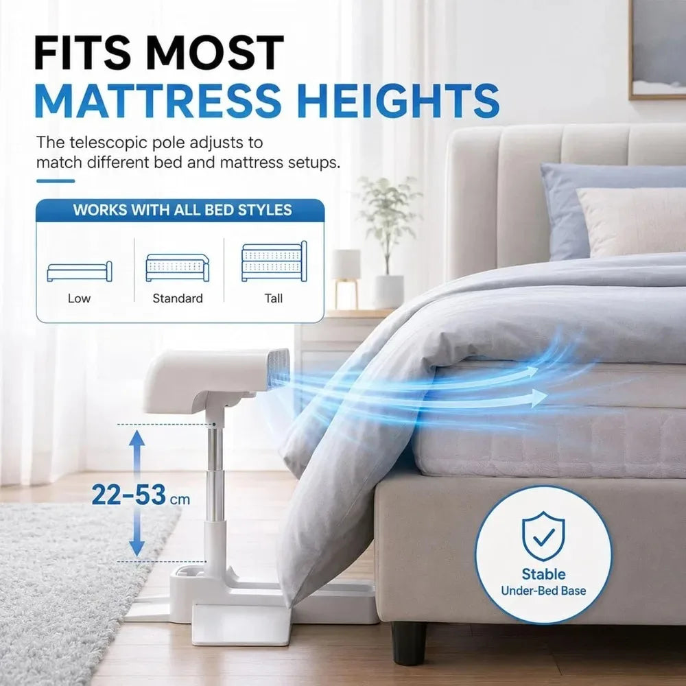 Remote Control Bed Cooling Fan