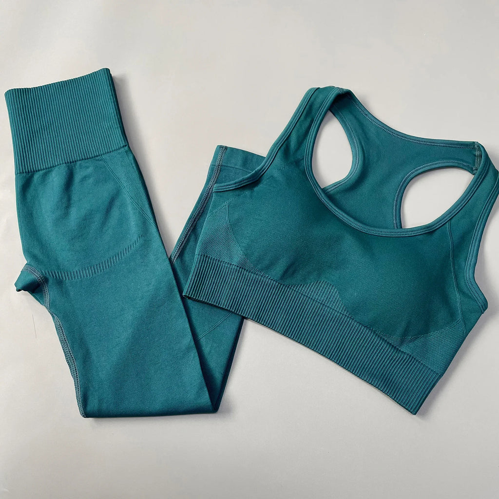 Seamless Women Yoga Set Clothing