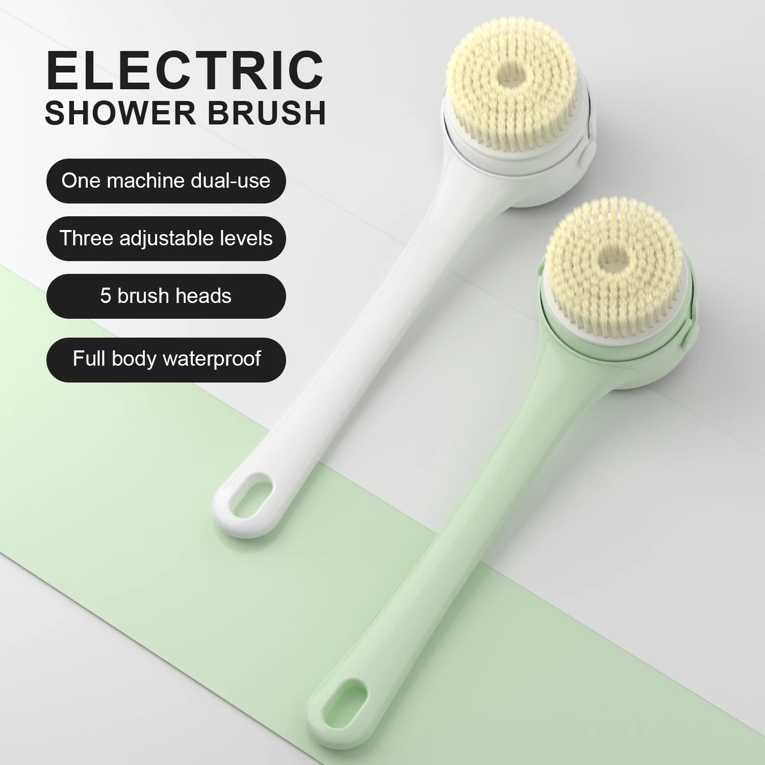 Electric Shower Body Cleaning Brush