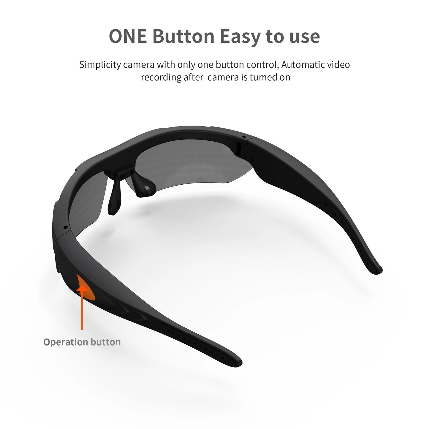 HD 1080P Glasses Mini Camera